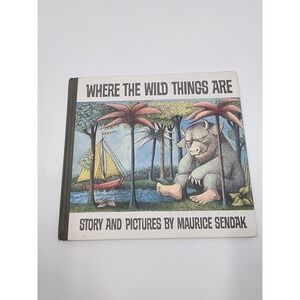 Where the Wild Things Are Maurice Sendak 25th Anniversary Edition Hardcover 1988